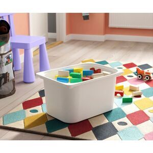 New IKEA TROFAST Storage box, white, 16 ½x11 ¾x9 "